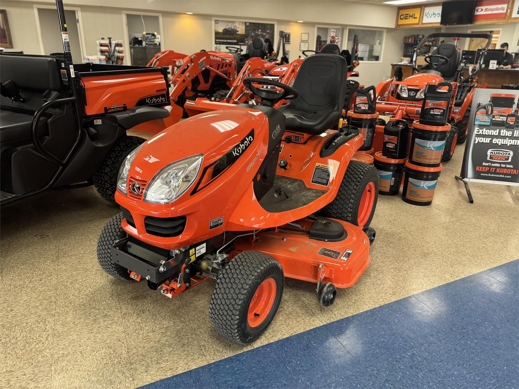 KUBOTA GR2120 - 68446 - German-Bliss Equipment Inc.